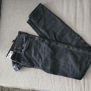Girls Abercrombie black jeans